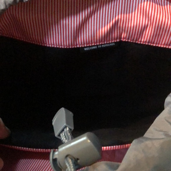 NWOT Herschel Supply Co. Classic Little America Backpack Raven Crosshatch Bak - Picture 8 of 14